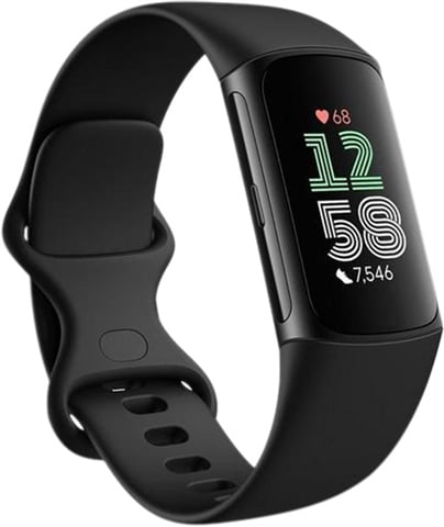 Fitbit Charge 6 Fitness Tracker Obsidian A